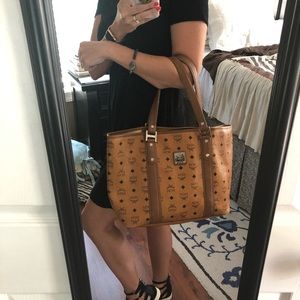 Authentic MCM Worldwide Shoppers Tote